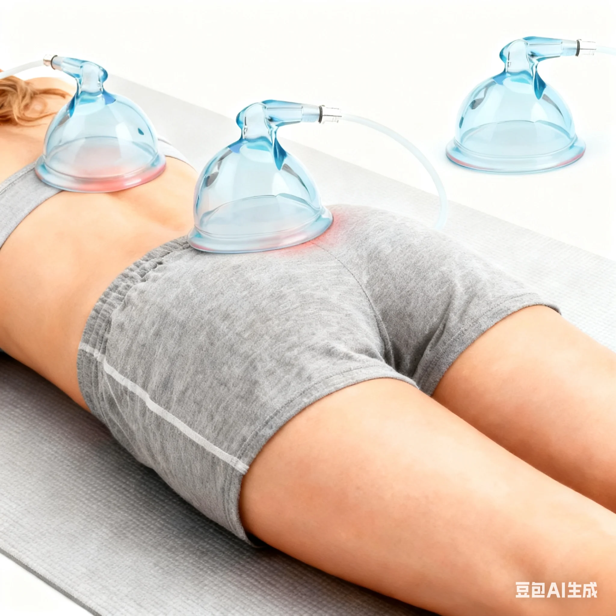 2PCS Empty Therapy Buttocks Lifting Cup Lymphatic Drainage Breast Enhancement Suction Cup Beauty Instrument AccessoriesColombian
