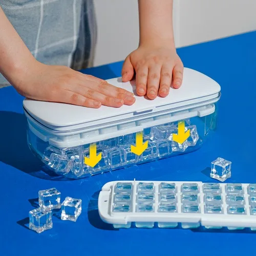 1 second push ice tray/ice frame ice maker