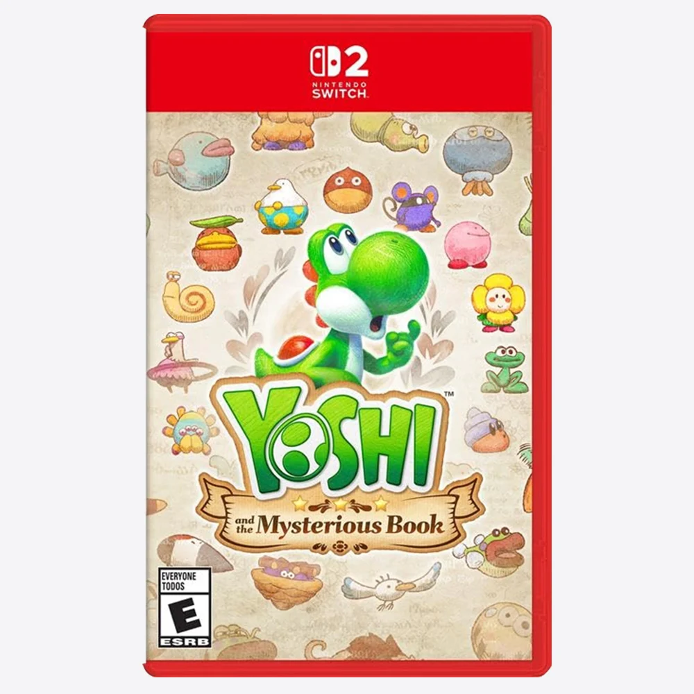 Nintendo Switch 2 Spellen Fysieke Game Card Yoshi en het Mysterieuze Boek voor NS2 Console Volledige Game Avontuurlijke Platformer Game