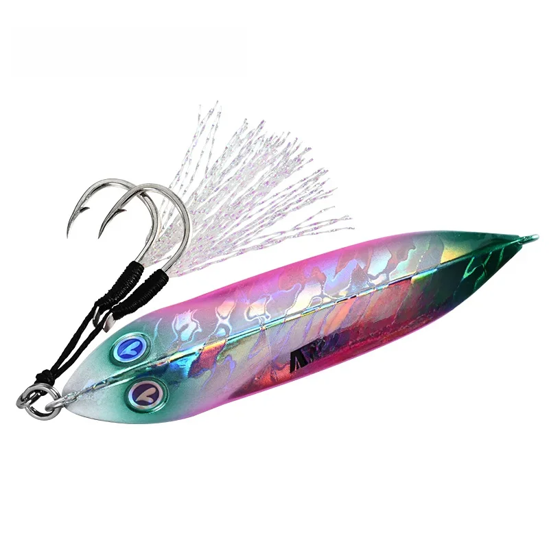 ALLBLUE SEABLUE gabarit de pêche lent en métal cuillère moulée 60G appât artificiel rivage coulée gabarits métal bar leurre attirail