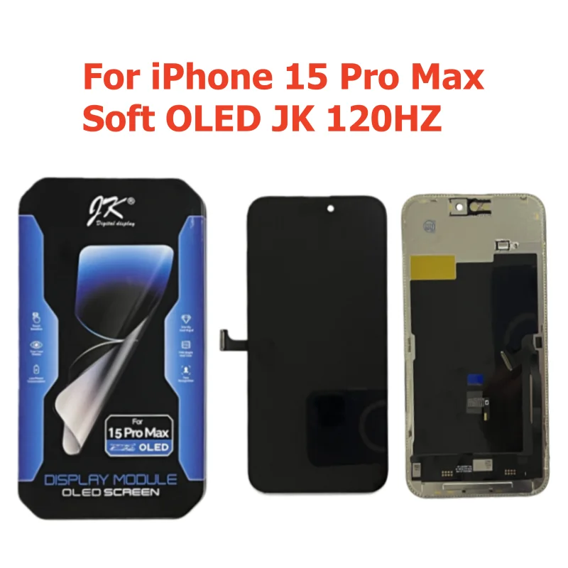 For iPhone 15 Pro Max Screen Display 3D Touch Digitizer 15PM LCD