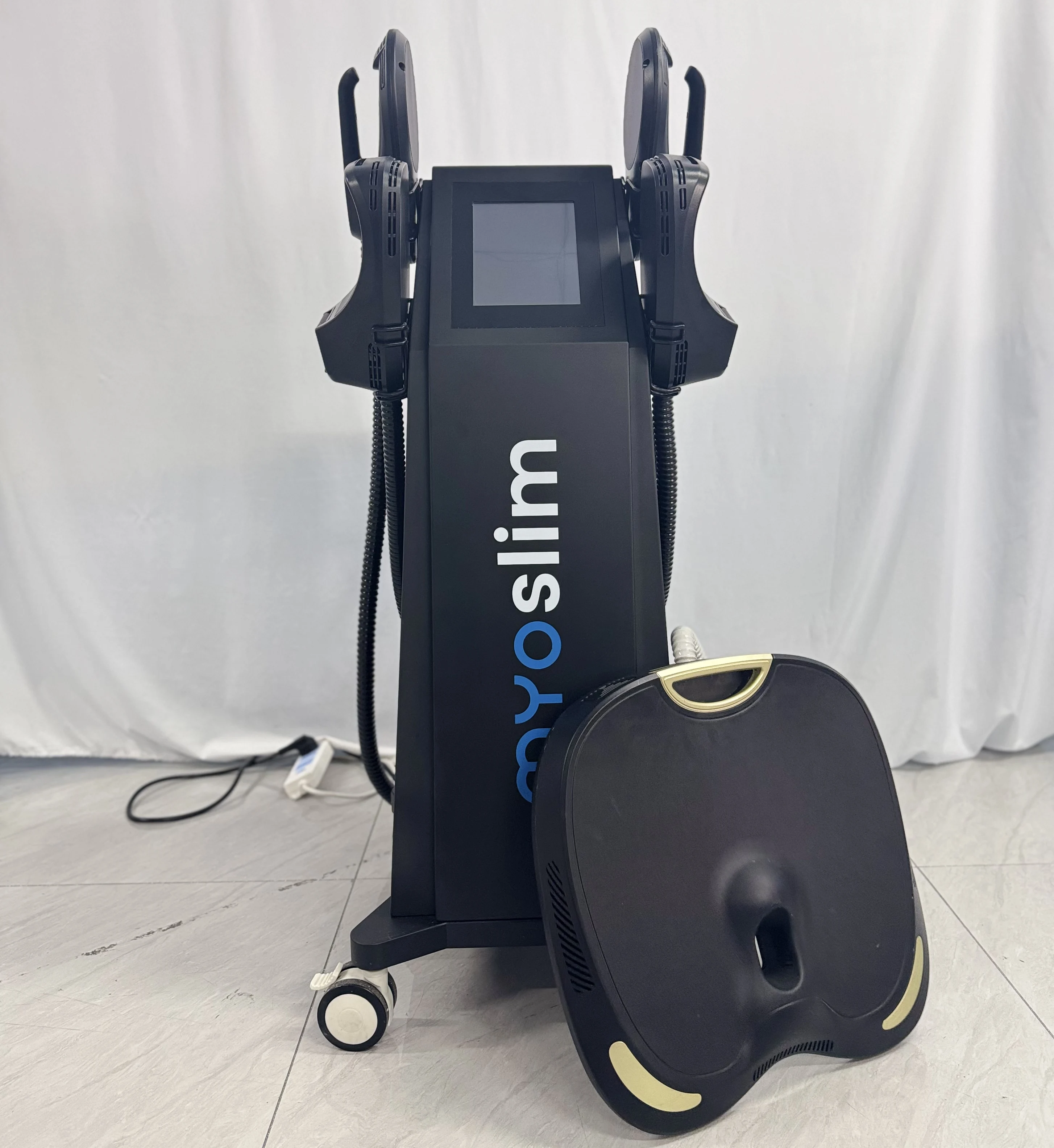 

MYOslim 6500W 15T 200HZ EMS Neo RF Body Sculpt Machine Nova HIEMT Muscle Building Fat Burning Weight Loss Muscle Stimulation