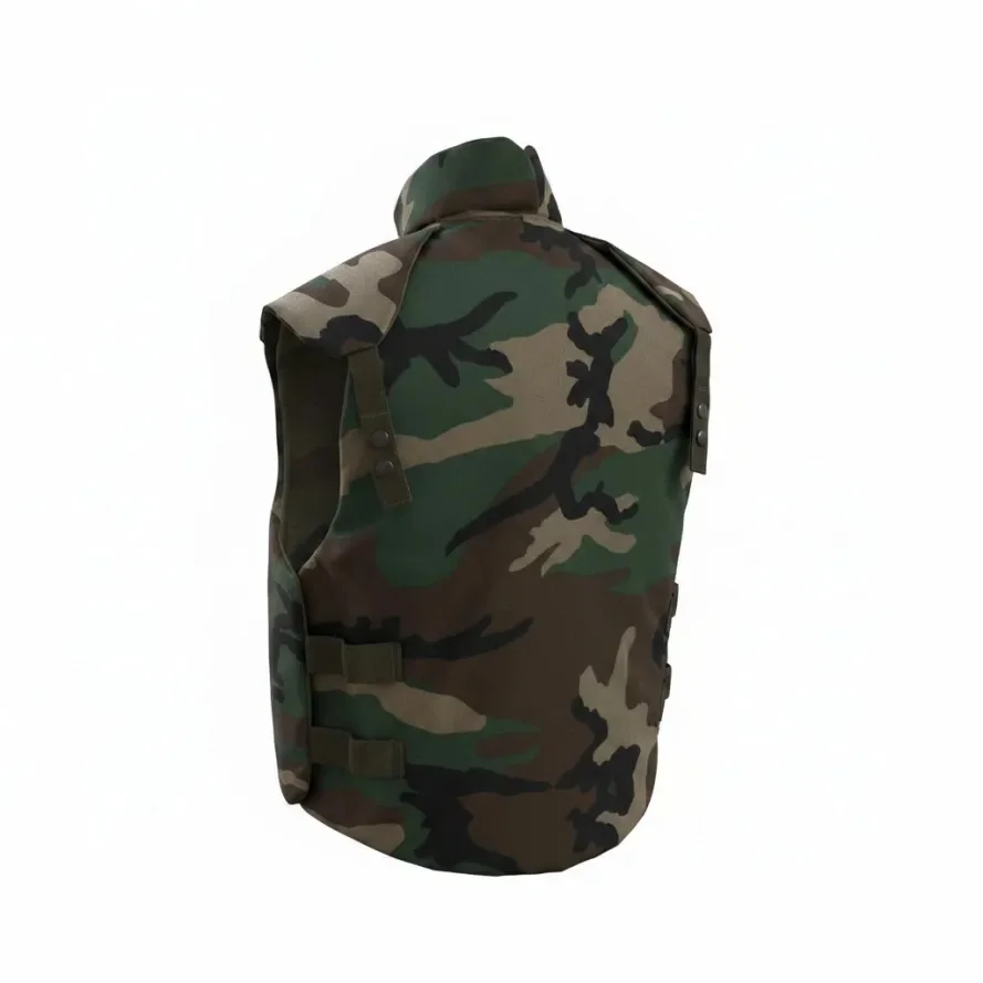 Replica America / US Army PASGT Vest in Woodland Camo, Cold War Handcrafted Tactical Load Bearing Vest, Airsoft & Cosplay Gear view 5