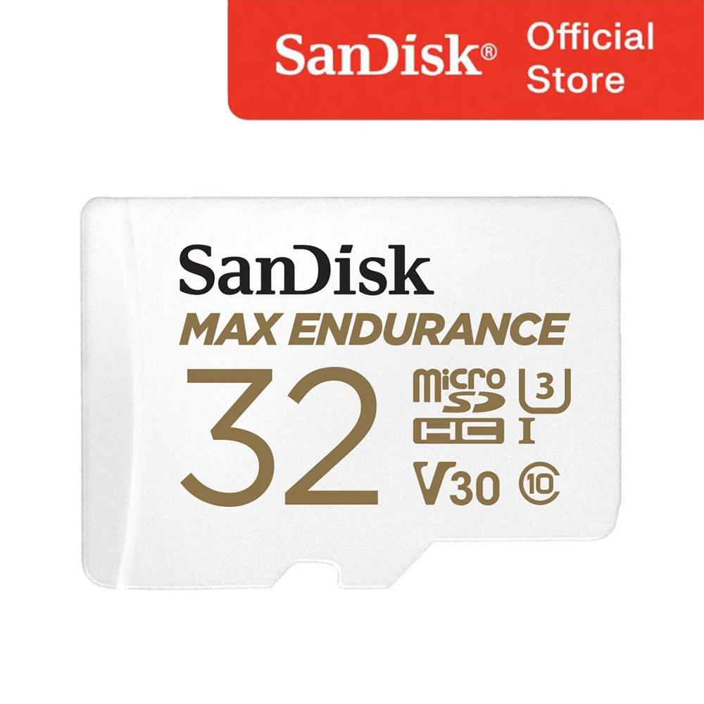 [Sandisk official certified sales] Sandisk Micro SD Card Max Endurance Black Box CCTV 32GB 64GB 128GB 256GB Memory