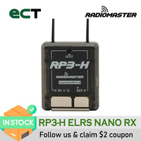 Radiomaster RP3-H ExpressLRS 2.4GHz Nano Receiver for X16S TX12 ZORRO ELRS Radio Transmitter RC