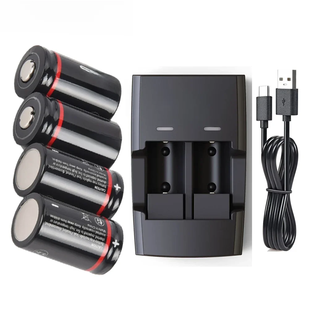 Soshine CR2 15266 300 mAh oplaadbare batterij Slimme LiFePo4-oplader 3,2 V 300 mAh LiFePo4-batterij voor afstandsmeters Rookmelders - afbeelding 2
