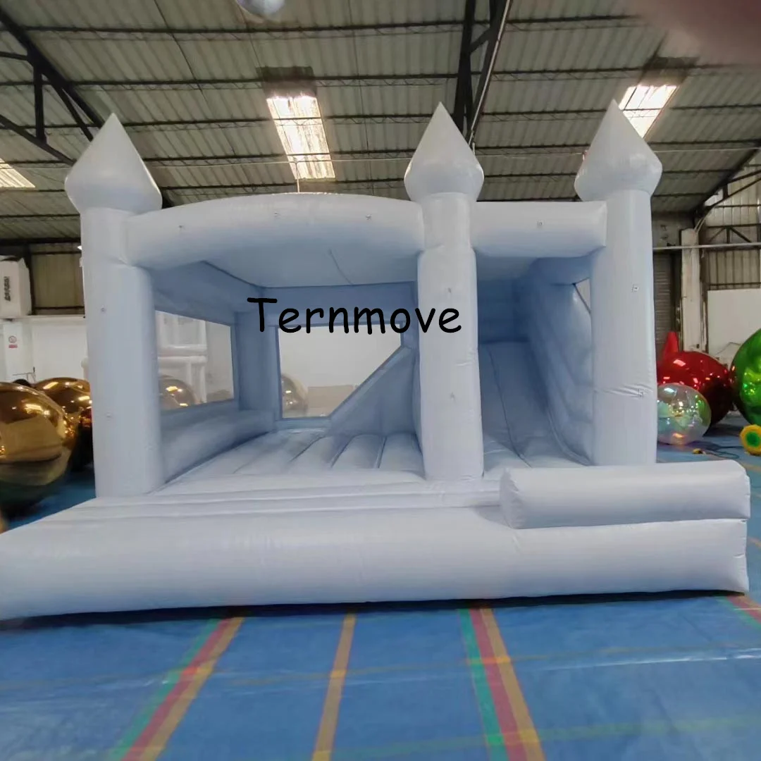 white inflatable trampoline jumping playground,castle Moonwalk Jumper,Inflatable Playground Inflatable Bouncer Bouncy House