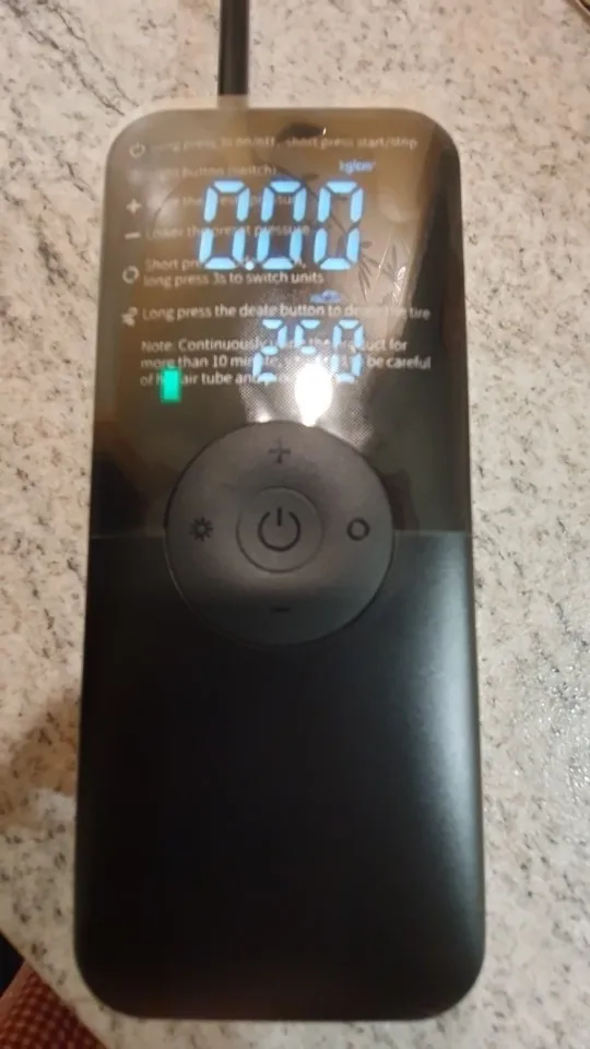 VanVolt AirGo™ Cordless Digital Tyre Inflator - Portable 150 PSI Air Pump photo review