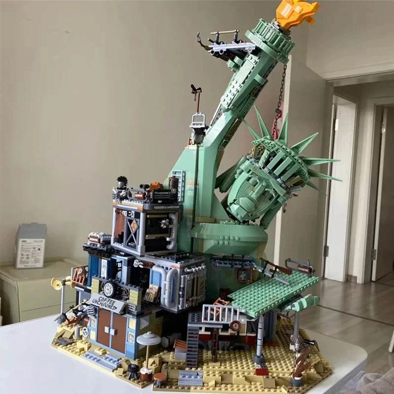 Met Originele Doos Film 2 Serie 45014 Welkom Bij Apocalypseburg Bouwstenen Blokken Speelgoed Voor Kinderen 70840 - afbeelding 2
