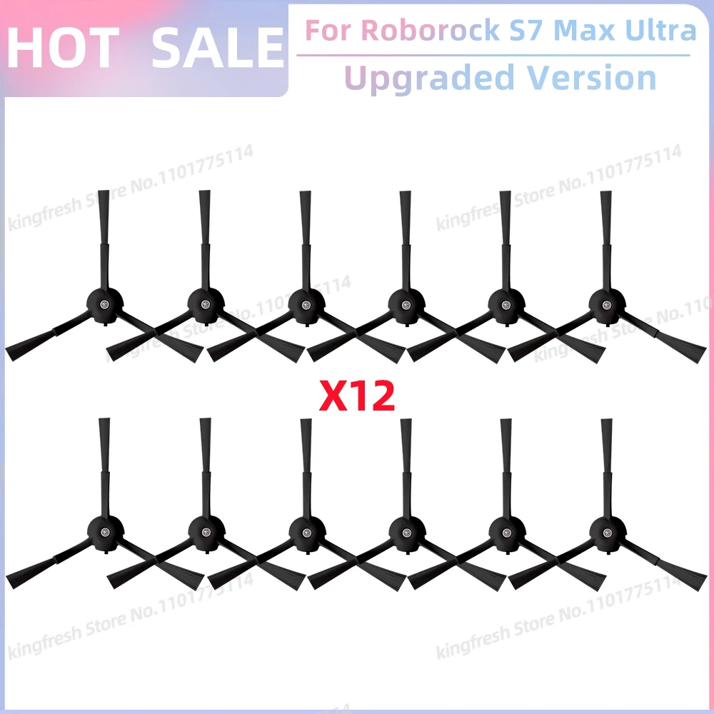Passend für Roborock S7 Max Ultra Q100TSC Roboter Staubsauger-Teile Hauptwalze Seitenbürste HEPA-Filter Mopptuch Staubbeutel Ersatzteile Zubehör