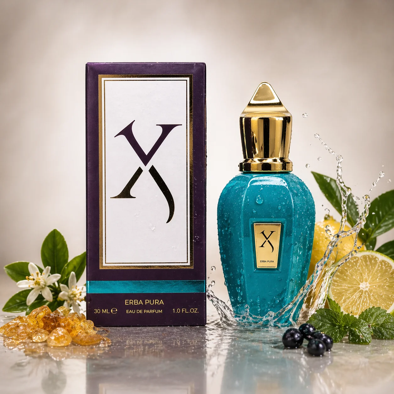 Agua de perfume Erba Pura 30 ml - perfume de lujo con acordes frutales y sensuales
