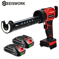 SEEISWORK Electric Ice Gun Glass Glass Caulking Gun Wireless Doors and Windows Electric Sewing gland Tool for Makita 18V Battery