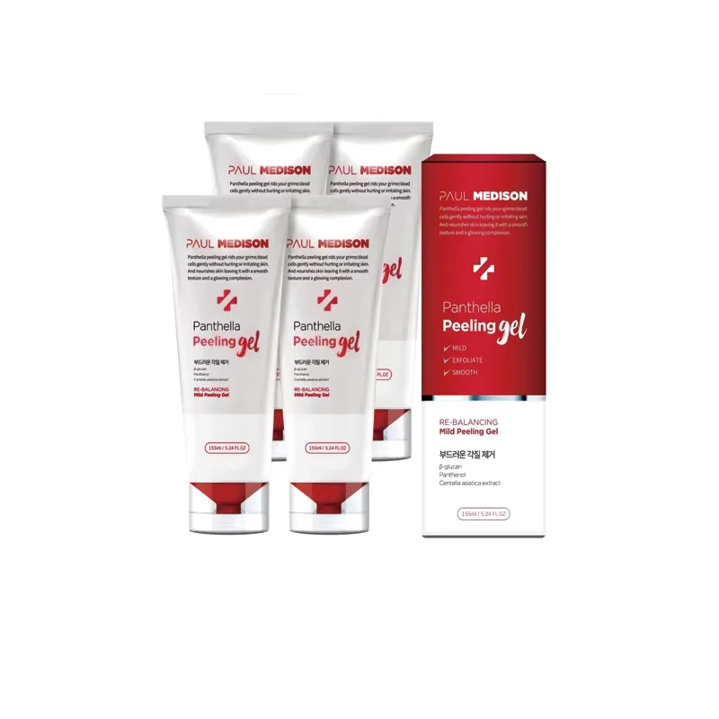 Paul Madison Patella Pilling Gel, 155ml, 4 pieces: face exhumed/blackhead