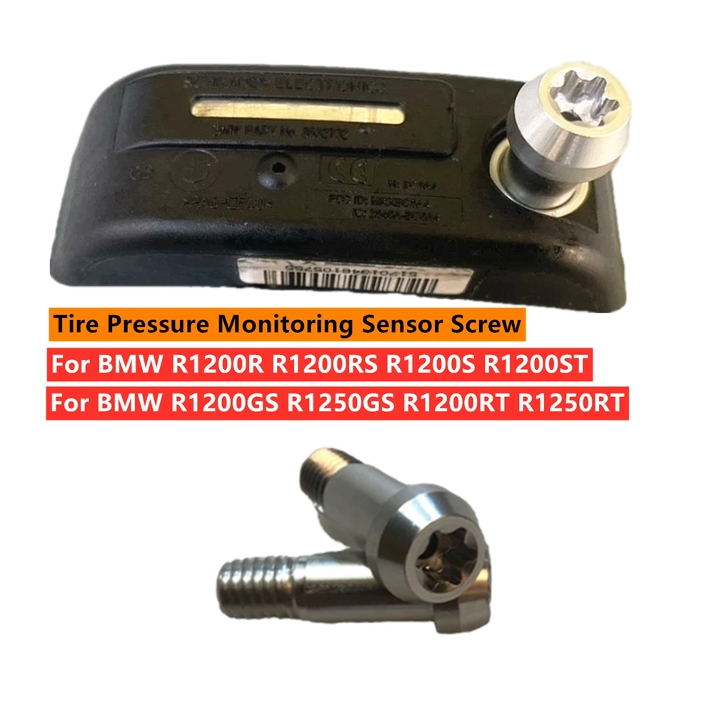 

tire screws For BMW R1200GS R1200R R1200RS R1200RT R1200S R1200ST R1250GS R1250RT Tire Pressure Monitoring Sensor Screw