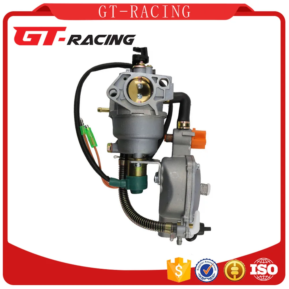 

Dual Fuel Carburetor LPG/CNG Conversion Kit for GX390 188F 4.5 5.5KW Manual Choke Generators Part