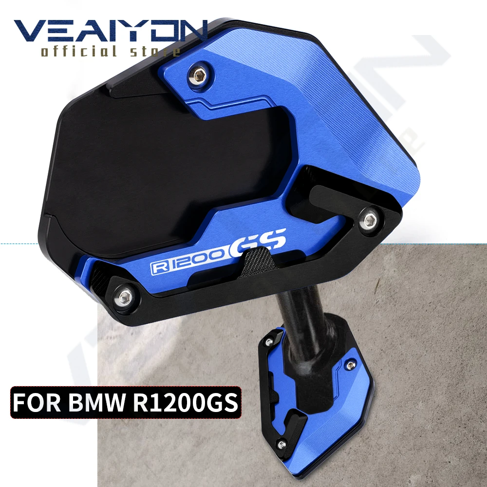 

For BMW R 1200GS R 1200 GS Adventure R1200GS LC ADV 2013 2014 2015 2016 Motorcycle Low Suspension Side Stand Pad Extension Plate