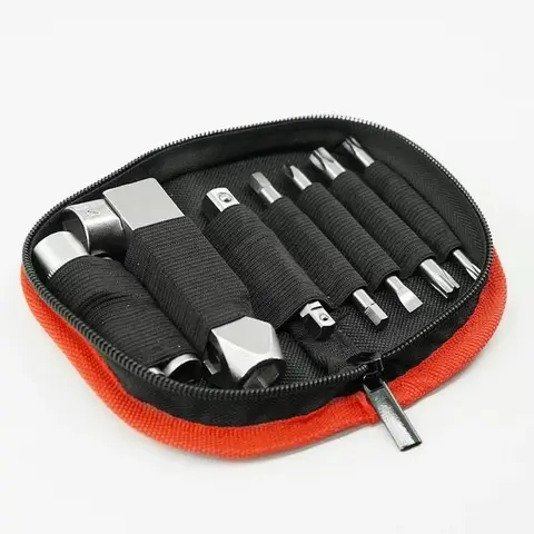 AJ1 Portable Motorcycle Repair Tool Kit Multifunctional Screwdriver Hex Wrench Kit For Dirt Bike Motocross Bike Installation Set