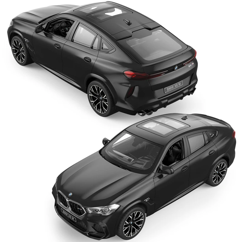 NEW BMW X6 M RC Car 1:14 Scale Remote Control Car Model Radio Controlled Auto Machine Vehicle Toy Gift for Kids Adults Rastar