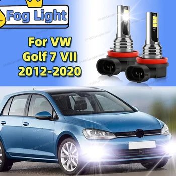 Żarówki przeciwmgielne LED Canbus Przednia lampa samochodowa do VW Golf 7 VII MK7 2012 2013 2014 2015 2016 2017 2018 2019 2020 Akcesoria samochodowe