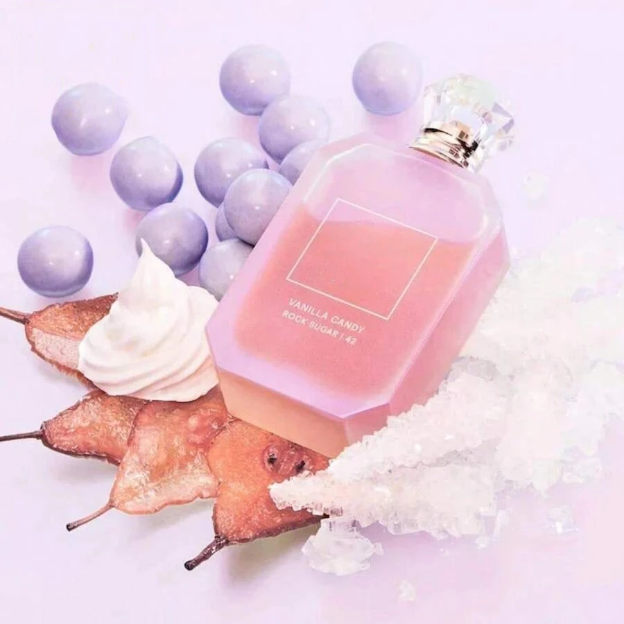 KAYALI Vanilla Candy Rock Sugar 42 EDP para Mujer 3.4 Fl Oz Aroma Cálido y Dulce a Caramelo con Malvavisco, Caramelo Blanco y Azúcar de Caña Ideal para una Cita Nocturna, Regalo para Esposa o Novia