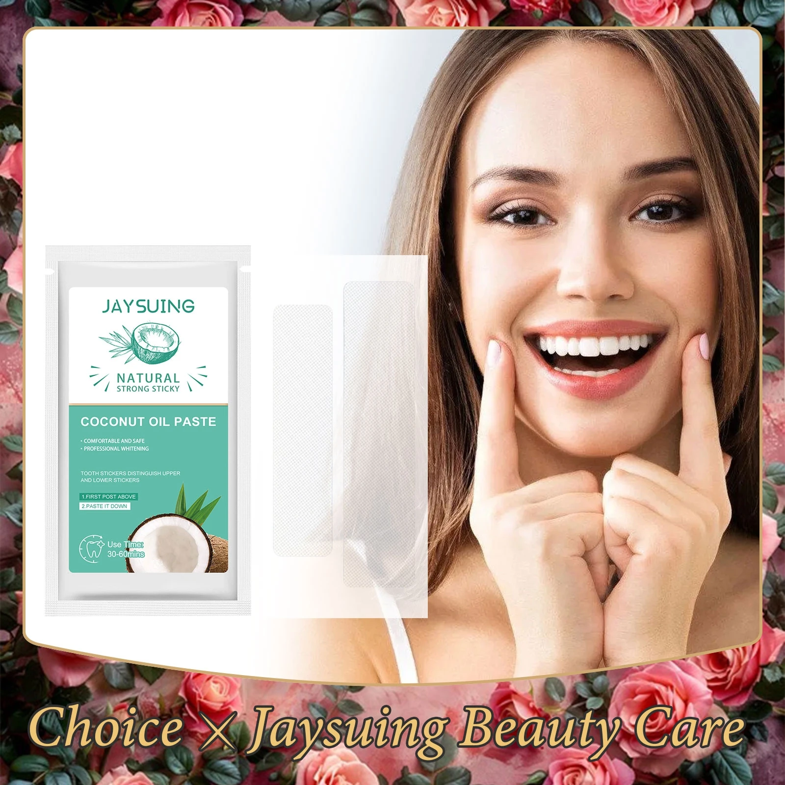 Teeth Whitening Strips Dental Bleaching White Tooth Gel Paste Cleaning Removal Stain Fresh Breath Oral Hygiene Care Whitestrips