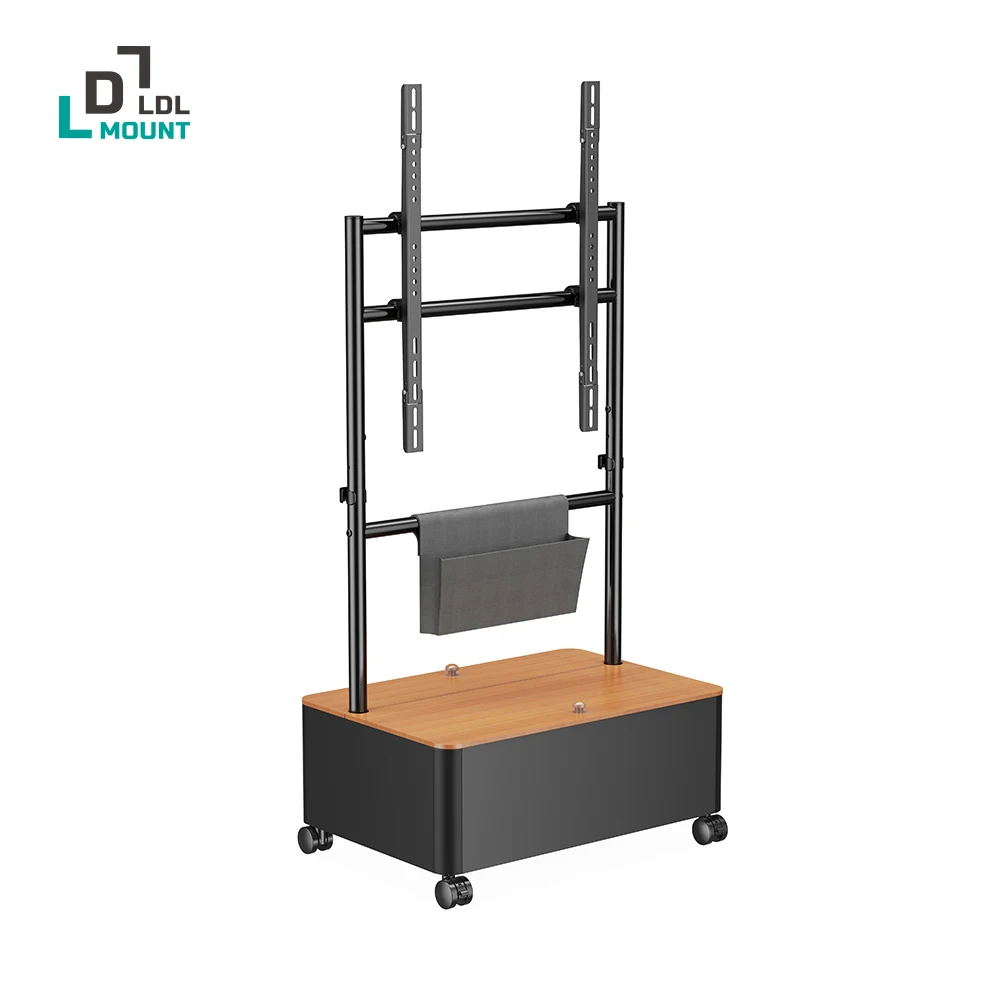 LDL-MOUNT 이젤타입 이동형 TV 스탠드 거치대 수납박스 수납파우치 포함 APL-FSC45 / 43~65인치 까지