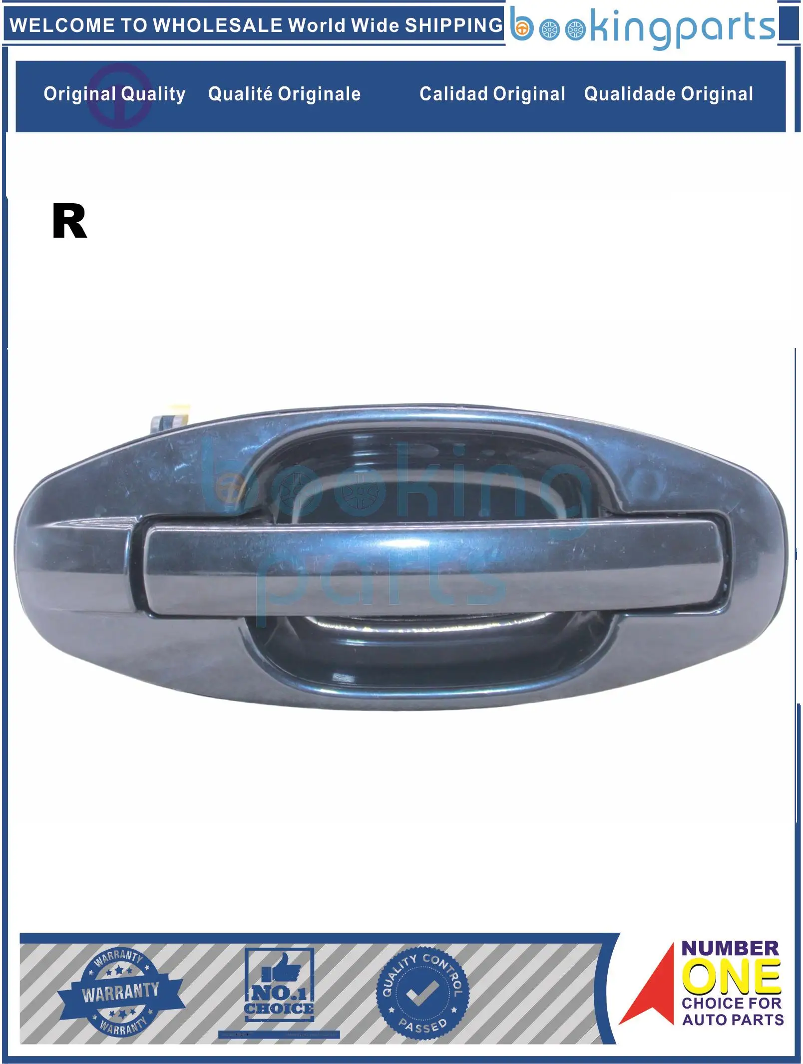

DOH49940(W/O HOLE R),83660-26010R,8366026010,8366026000 Door Handle For HYUNDAI SANTA FE 01 - 06[W/O HOLE]