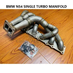 KUNGFU PERFORMANCE T4 Twin Scroll B M W 135i 335i 535 Z4 Top Mount Single Turbo Kit N54 E90 E91 E92 Manifold