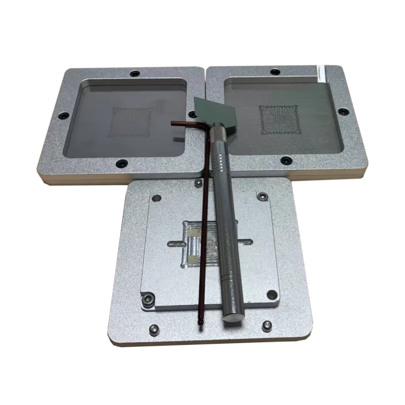 BGA Stencils for SRJAU Xbox series BGA Reball Fixture Reballing Kit with Solder Reballing