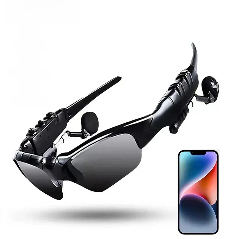 AliExpress NONE Toptrek Sports Stereo Wireless Bluetooth Cycling Sunglasses 5.0 Headset Phone Polarized Driving Sunglasses Riding Eyes Glasses