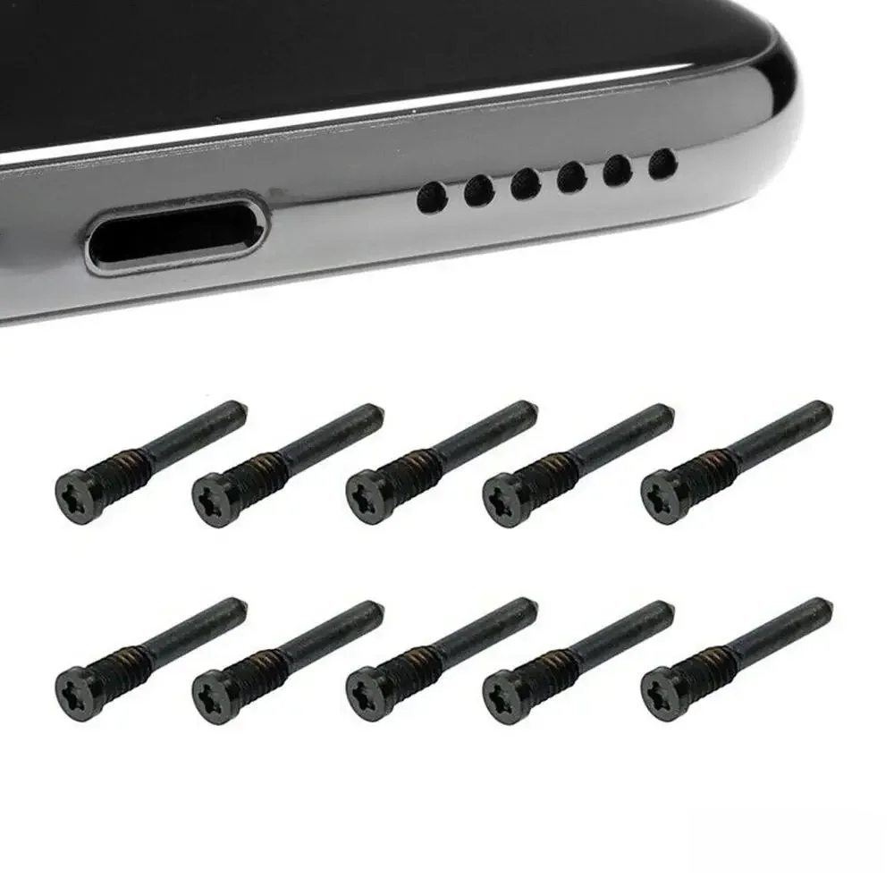 100 Stück untere Schraubenreparatur für Apple iPhone 15 11 12 13 14 Pro Max Mini X Xr XS 5S 6 6S 7 8 Plus Pentalobe-Schraubenersatz