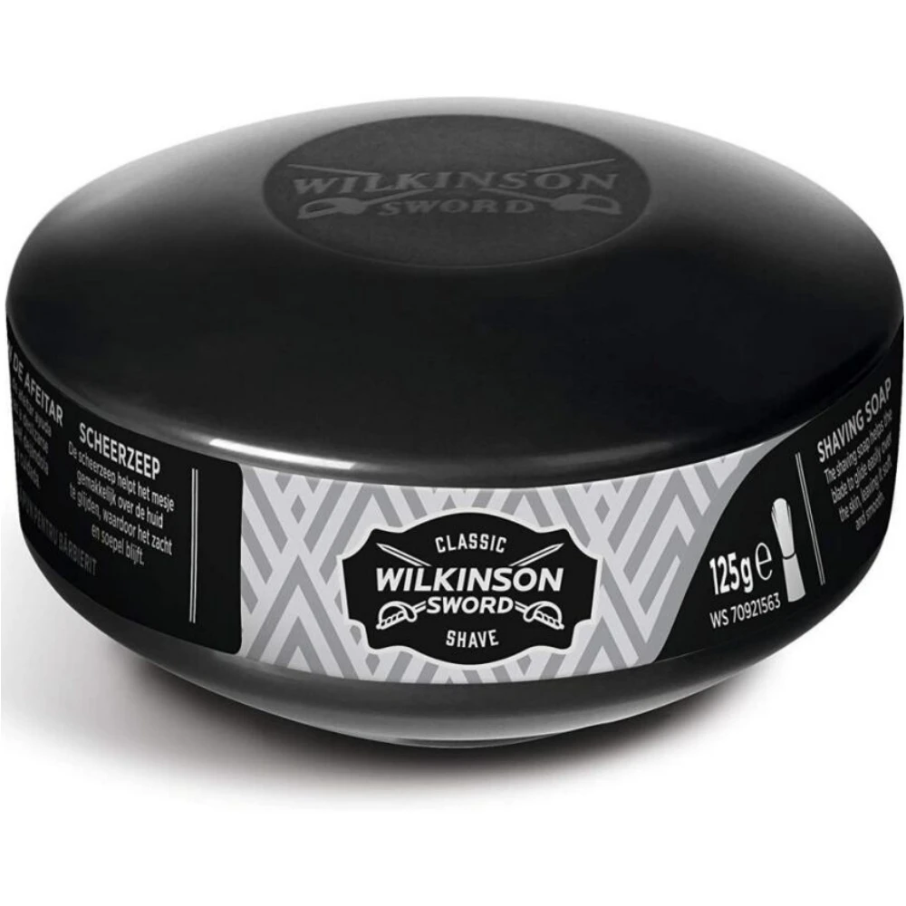 

Wilkinson Sword Shaving Soap Bowl 125g -Black Edition