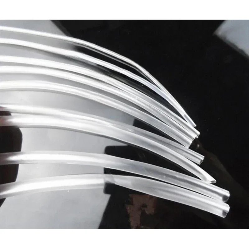 1M/5M 1mm 1.5mm 2mm 2.5mm 3mm 3.5mm 4mm 5mm 6mm 8mm Tube thermorétractable Transparent gaine rétractable kits de fils d'enveloppe