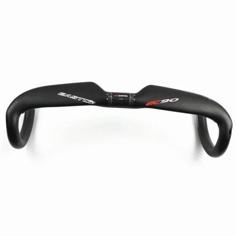 AliExpress NONE New EC90 Full Carbon Bicycle Handlebar Road Bike Handlebar Stem Handle playing UD Matte Carbon Handlebar 400/420/440mm