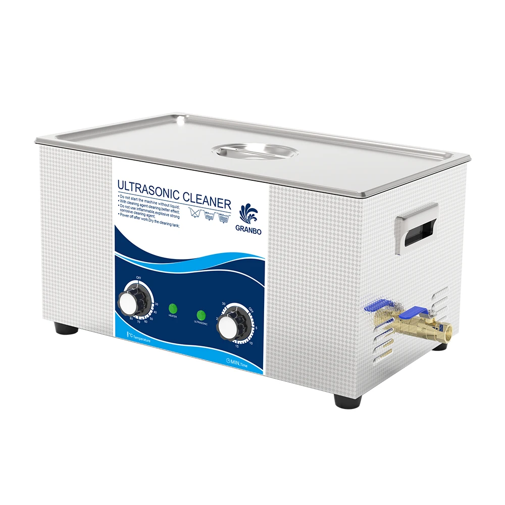 

Granbo 22L Ultrasonic Cleaner 480W 900W Power 40KHz Industrial Remove Oil Rust Lab Motor Car Dental Circuit Board Cleaning