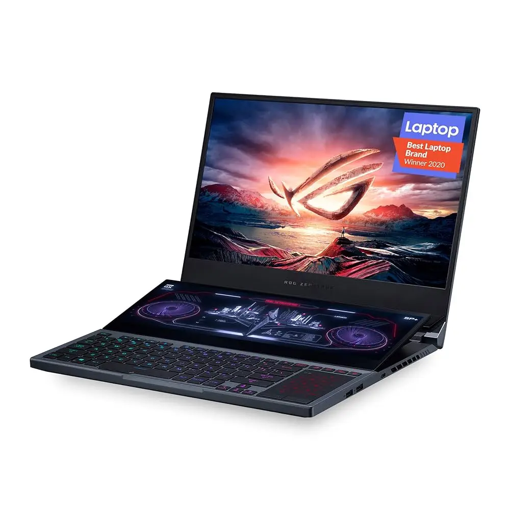 البيع السريع على دفتر الألعاب الجديد ROG Zephyrus Duo 15 SE GX551 GX551QS-XS98 15.6 متوفر في المخزون #1