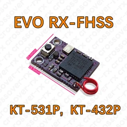 MXO-Racing KYOSHO KT-531P/KT-432PT MINI-Z EVO FHSS Receiver For MR-03EVO/MA-030EVO #MX EVO RX-KYFHSS