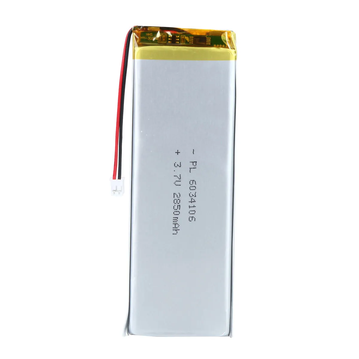 3.7V 2850mAh 6034106 Rechargeable Lipo Battery length 108mm