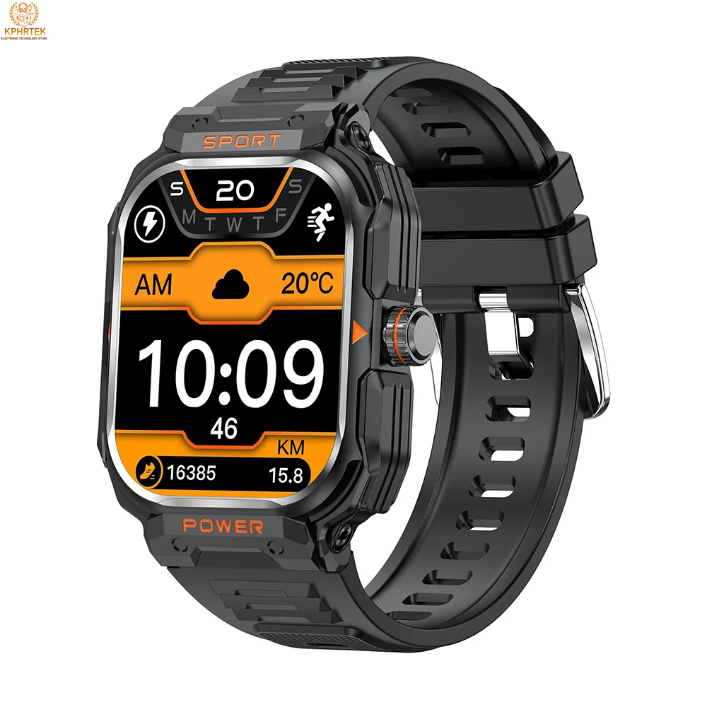 

The new GT55 smartwatch is a 2-in-1 Bluetooth headset with Bluetooth calling, NFC, pedometer, health monitoring, and waterproof