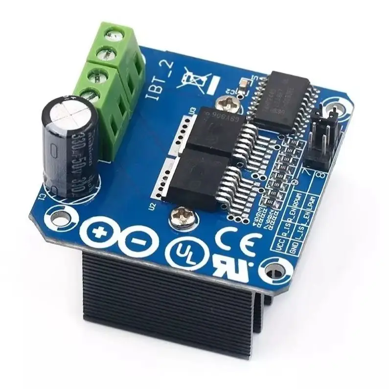 Módulo Driver Ponte H - 43a - Bts7960 - Arduino, Motores