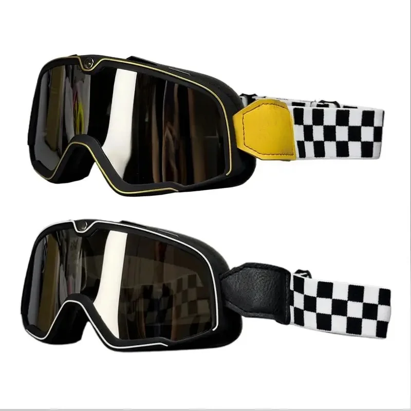 AliExpress NONE Goggles Dirtbike Retro Windproof Riding Goggles Motorcycle Riding Glasses Goggles Dustproof Windproof Sunglasses For Outdoor