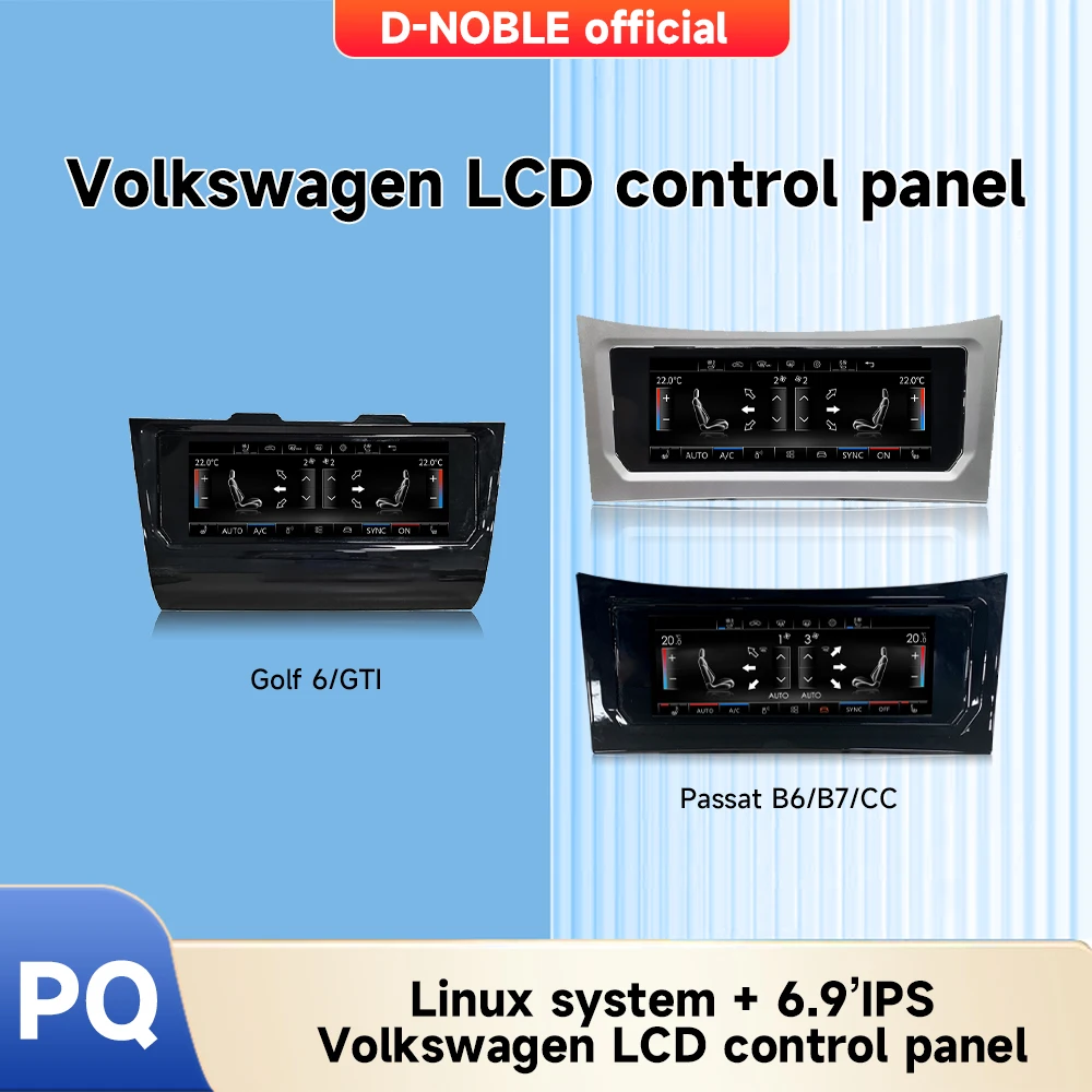 

LCD Touch Screen Air Conditioning Panel Automatic Manual Climate Control Borad For VW PQ Passta B7 CC B6 Golf6 GTI