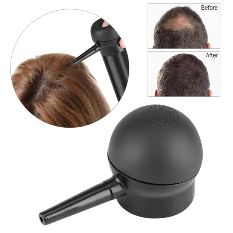 Hair Spray Portable Hair Building Fiber Powder Spray Applicator Extension Nozzle Pump For Hair Loss Hair Fiber Sprinkler Nozzle