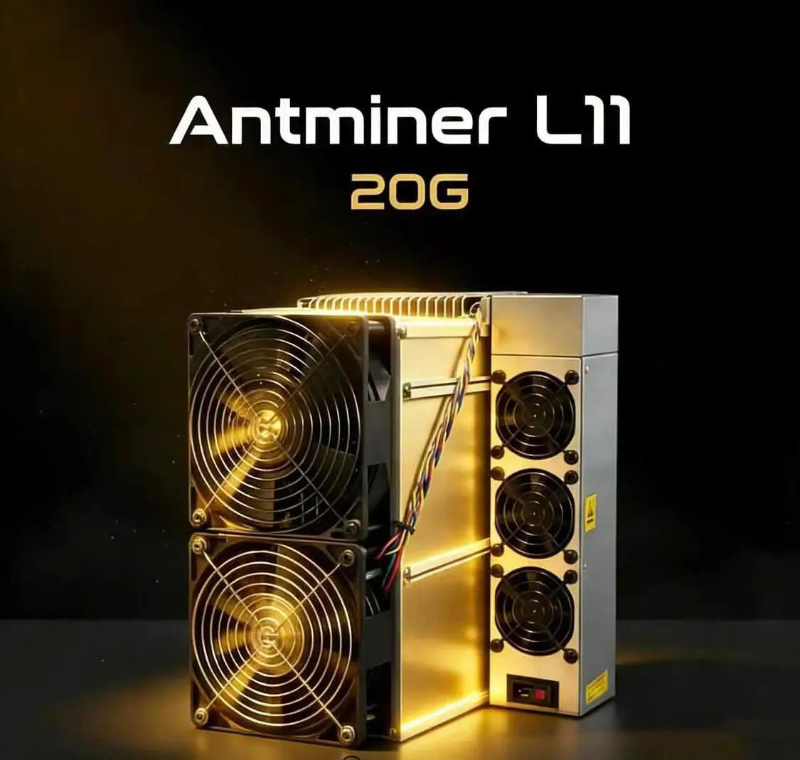 

BITMAIN ANTMINER L11 Pro 21GH Scrypt Air-cooling LTC Doge Miner ASIC MINER