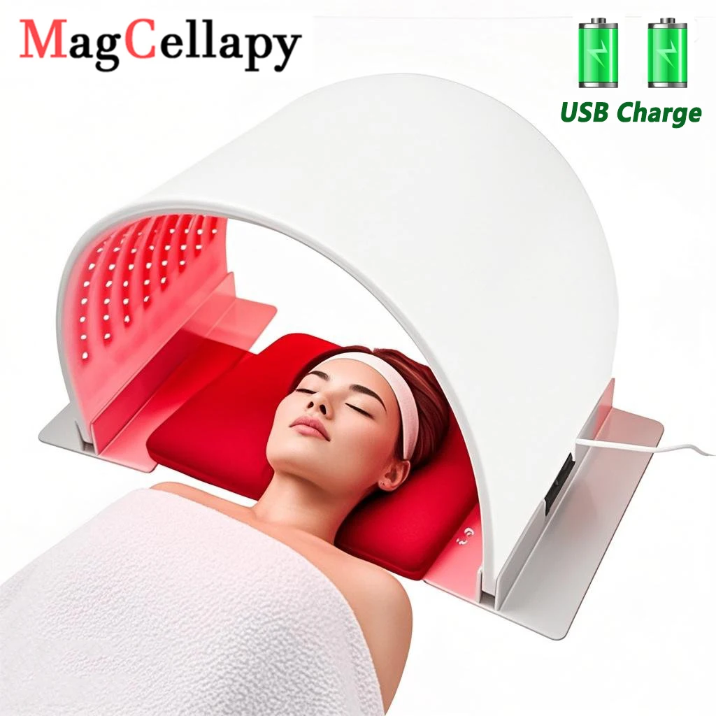 

PDT Cosmetic Facial Mask 7Color Photon Facial Skin Care Photon Rejuvenation Beauty Instrument 240 Lamp Beads Firming SkinBeauty