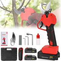 Seeiswork Brushless Electric Pruning Shear 2 Gears Cordless Electric Scissors Fruit Tree Bonsai Garden Cutter For Makita Battery