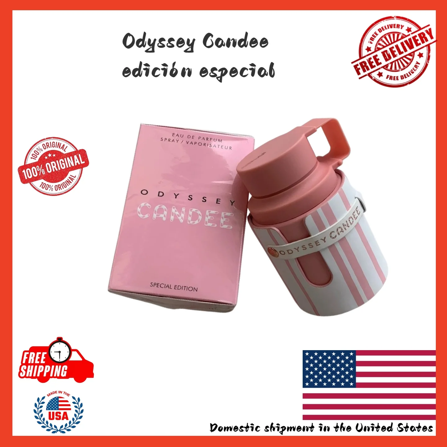 

Armaf Odyssey Candee от Armaf, парфюмерная вода, спрей, 3.4 унции, для женщин, роскошный парфюм, подарок на день рождения или День святого Валентина.
