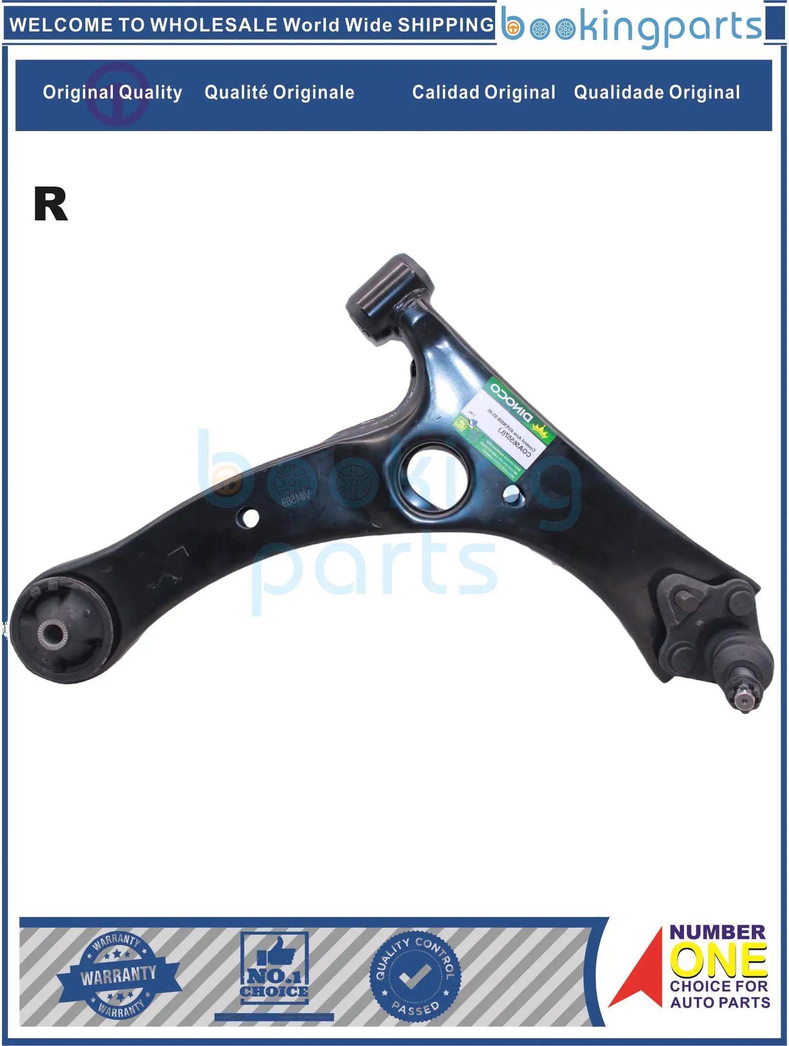 

COA56557(R),CAM56557,4806805070[RH] Control Arm For TOYOTA AVENSIS 03-05