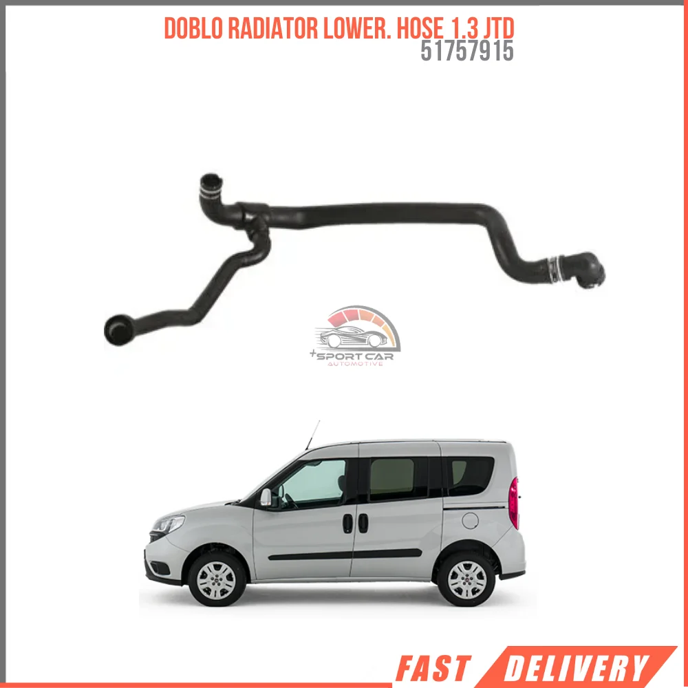 

FOR DOBLO RADIATOR LOWER. HOSE 1.3 JTD 51757915 AFFORDABLE PRICE DURABLE SATISFACTION FAST DELIVERY HIGH QUALITY