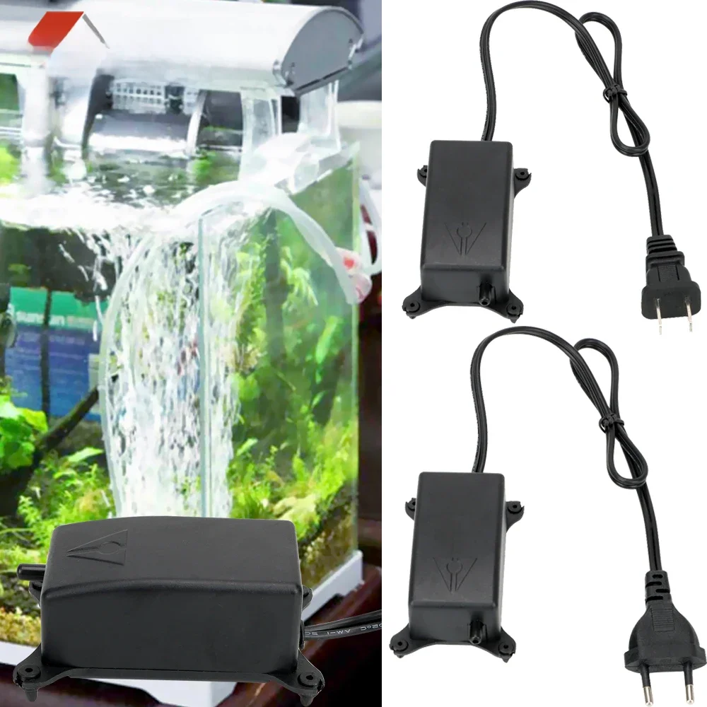 NICEYARD Ultra niski poziom hałasu Mini pompa tlenowa do akwarium Pompa powietrza do akwarium Sprężarka powietrza do akwarium Pompa tlenowa do akwarium — zdjęcie 2